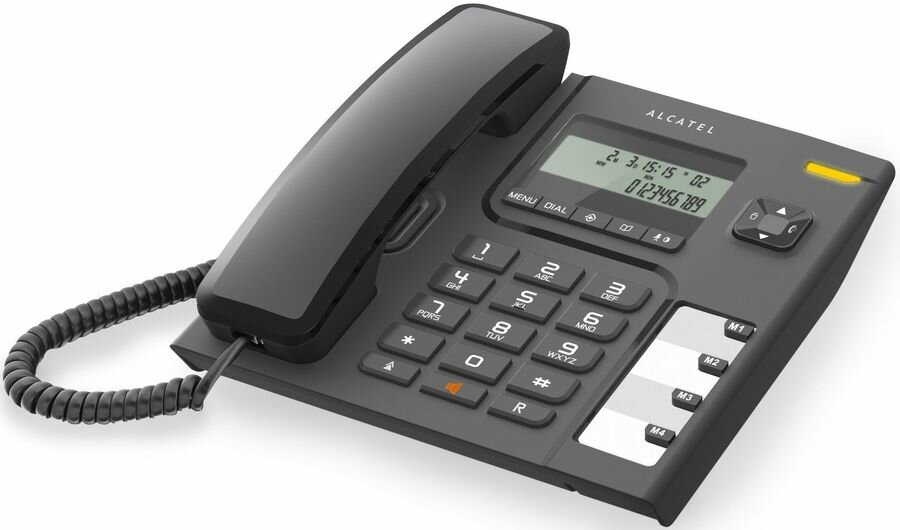 Проводной телефон Alcatel T56 черный