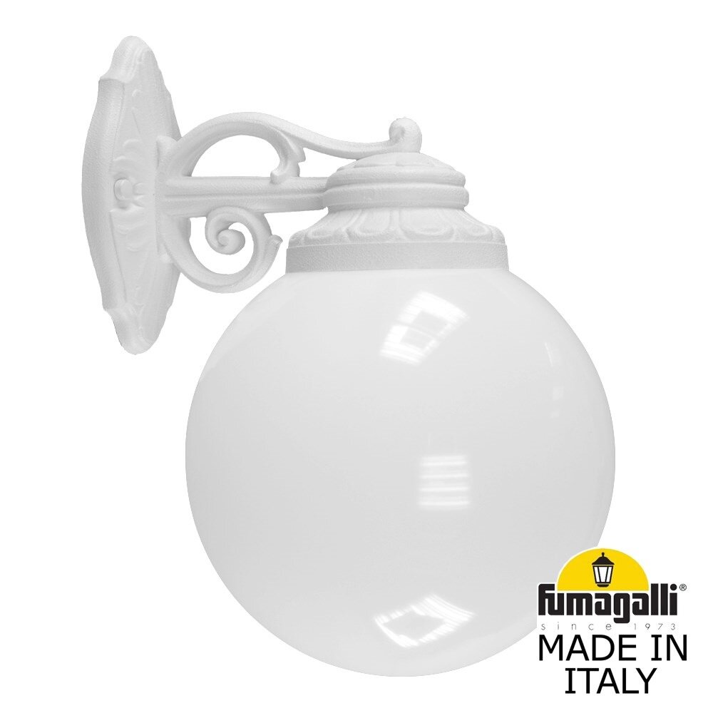 Уличный настенный светильник Fumagalli Globe 250 G25.131.000.WYE27DN