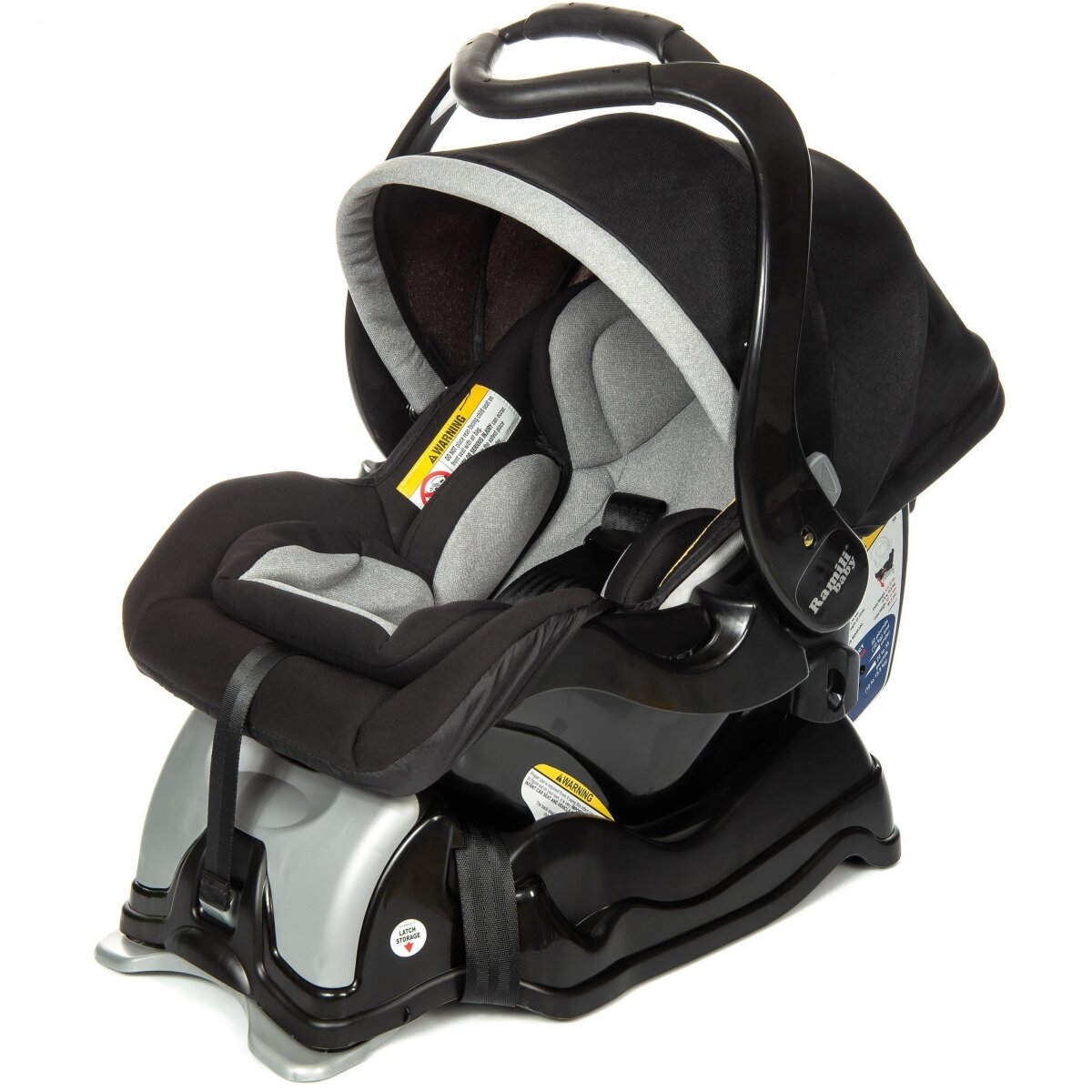 RAMILI BABY детское автокресло BC102B с базой Latch Isofix - черный