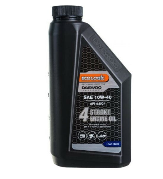 Масло для садовой техники Daewoo Power Products 4 Stroke Engine Oil SAE 10W-40 SJ/CF