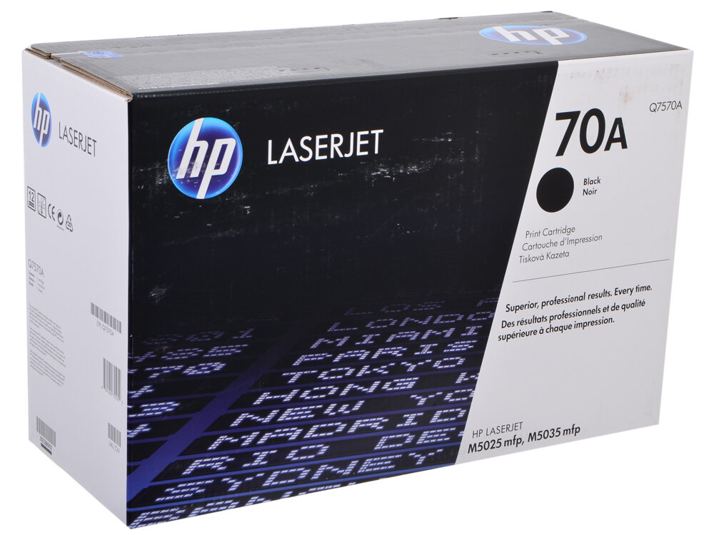 Картридж HP Q7570А черный для LJ M5025/35MFP