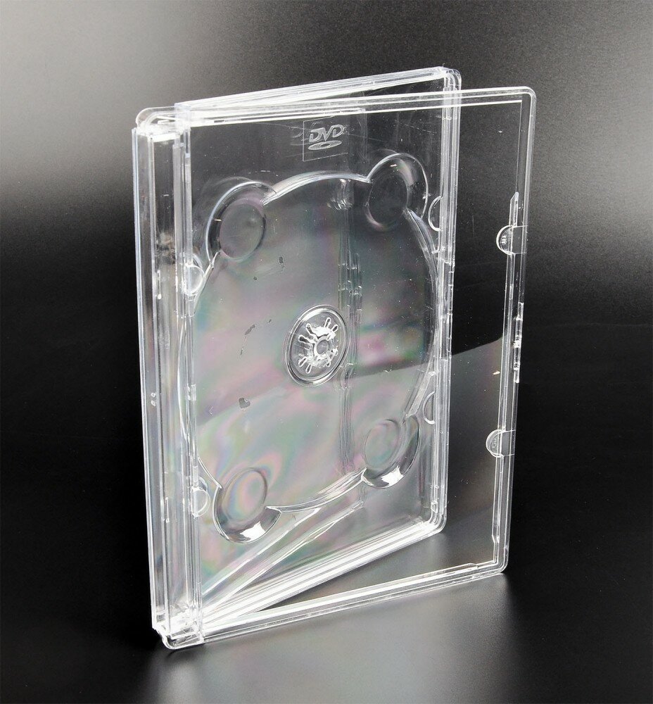 DVD Super Jewel box. Прозрачный.