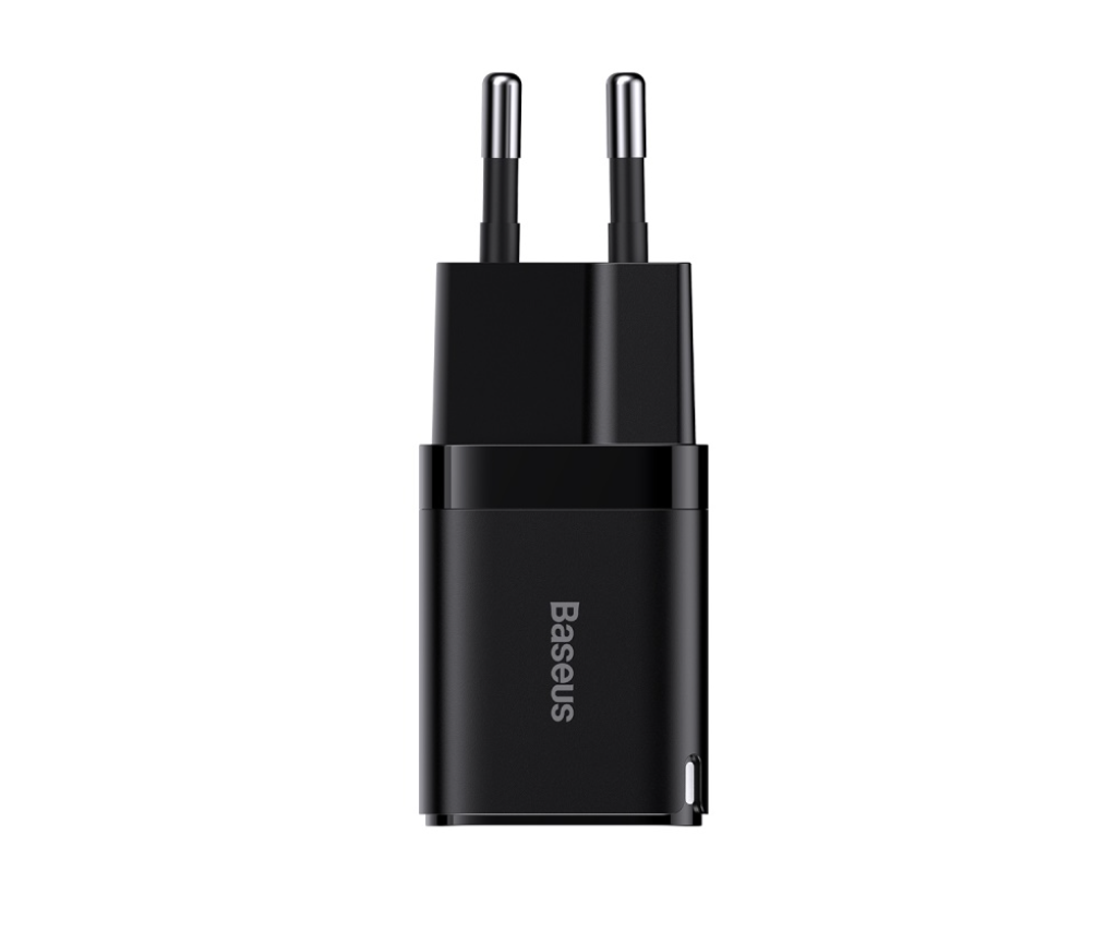 Зарядное устройство BASEUS GaN3 USB-C, 3A, 30W, черный (CCGN010101)