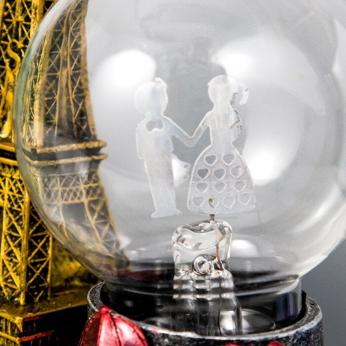 Плазменный шар "Эйфелева башня" 10х18х27 см - фотография № 9
