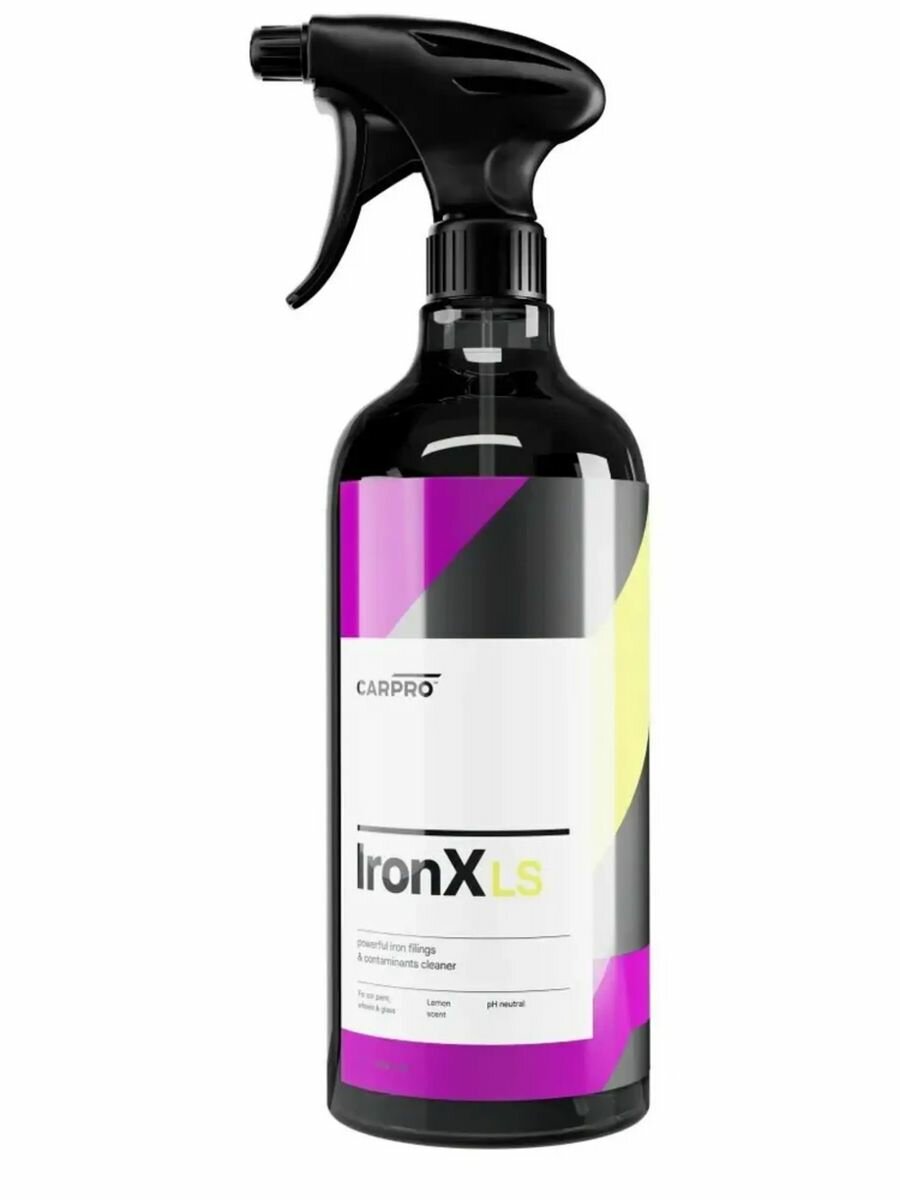 CARPRO IronX LS Очиститель коррозии-металлических вкраплений(аромат лимона) 1l CP-16LS ( очень дорого ?)