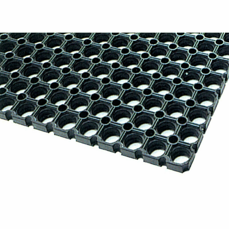 Резиновое покрытие универсальное черное 500х1000х14 мм, 44948 - фотография № 2