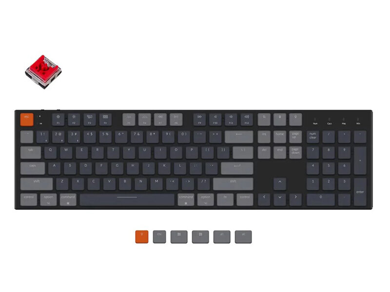 Клавиатура Keychron K5SE Full Size RGB Red Switch K5SE-E1