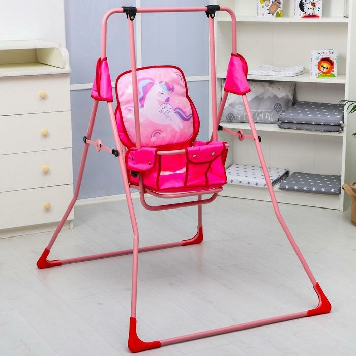 фото Качели детские напольные «Волшебная пони»