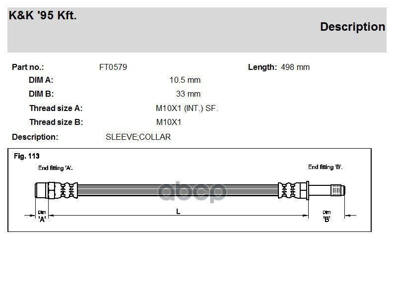 K&K K&K арт. ft0579