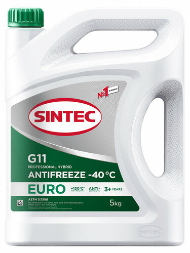 Антифриз SINTEC EURO G11 (-40)