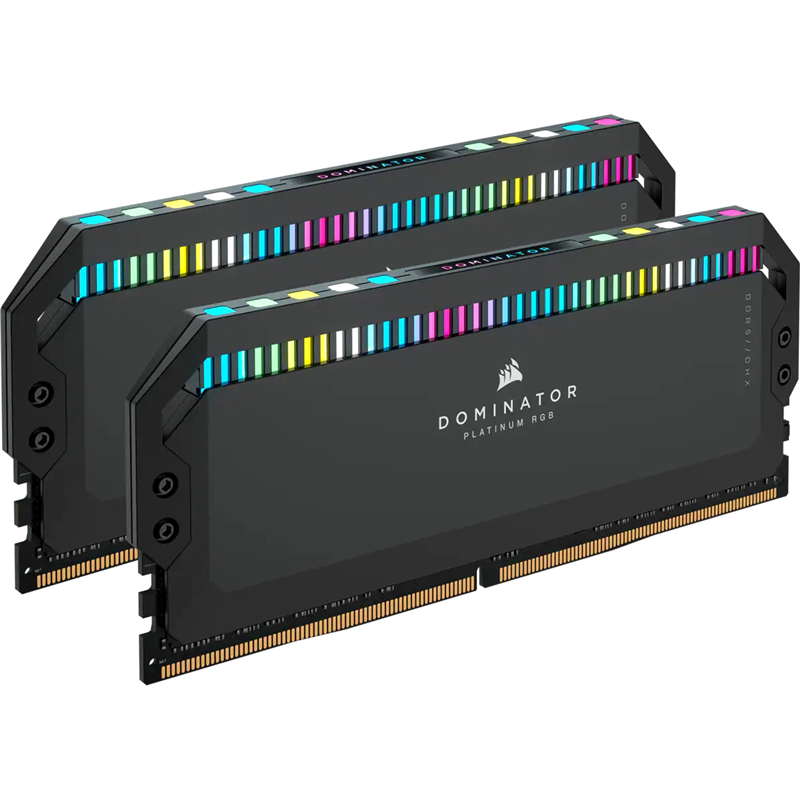 Оперативная память Corsair Dominator Platinum RGB (32 ГБ x 2 шт.) DDR5 5600 МГц DIMM CL40 CMT64GX5M2X5600C40