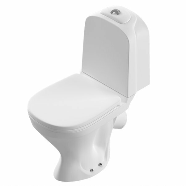 Sanita Lux CSCSLCC01060611 CLASSIC SL ТМ Унитаз-компакт 35х59 см, с сиденьем из термопласта, soft close, белый