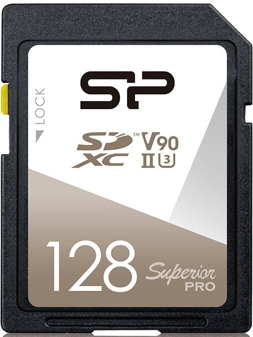 Флеш карта SD 128GB Silicon Power Superior Pro SDXC Class 10 UHS-II U3 V90 290/160 Mb/s