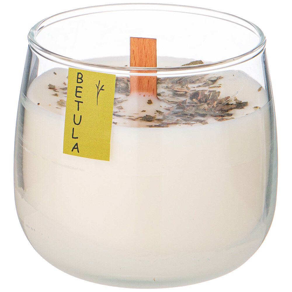 Свеча adpal в стакане ароматизованная KSG-348-895