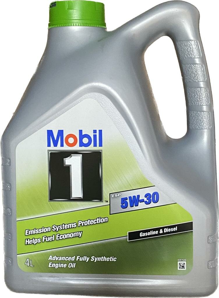 Синтетическое моторное масло MOBIL 1 ESP 5W-30, 4 л, 1 шт.