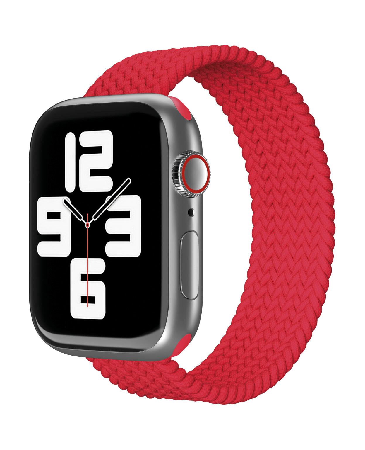 Ремешок для Apple Watch Series 3/4/5/6/SE, красный Noname - фото №1