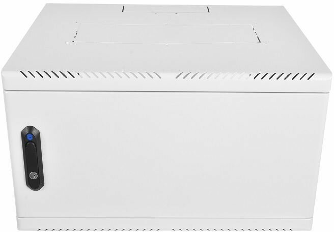 Шкаф коммутационный ЦМО (ШРН-9.300.1) настенный 9U 600x300мм пер.дв.металл задн.дв.стал.лист несъемн