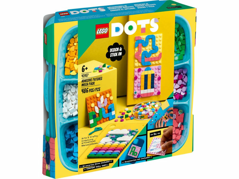 Конструктор LEGO 41957 DOTS Пластины и дотсы