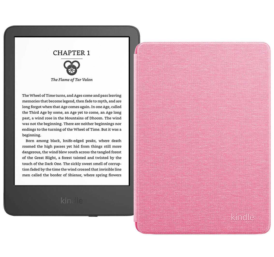 Электронная книга Amazon Kindle 11 2022 16 Гб black Ad-Supported + фирменная обложка