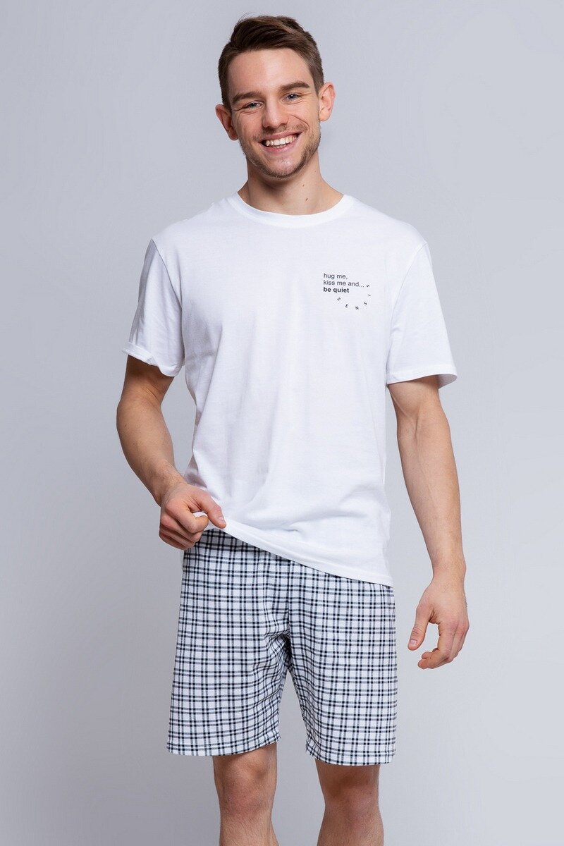 SENSIS chris пижама мужская с шортами M мультиколор
