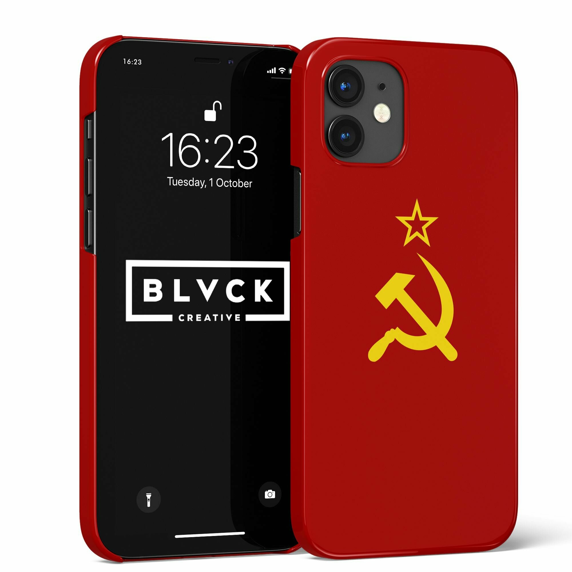 Чехол для IPhone 12 с рисунком "СССР Советский союз"