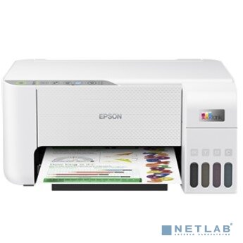 Epson Принтер Epson L3256 (C11CJ67407/C11CJ67414/C11CJ67421/C11CJ67519/C11CJ67504) А4, 5760 х 1440, 10стр/мин, Wi-Fi, USB