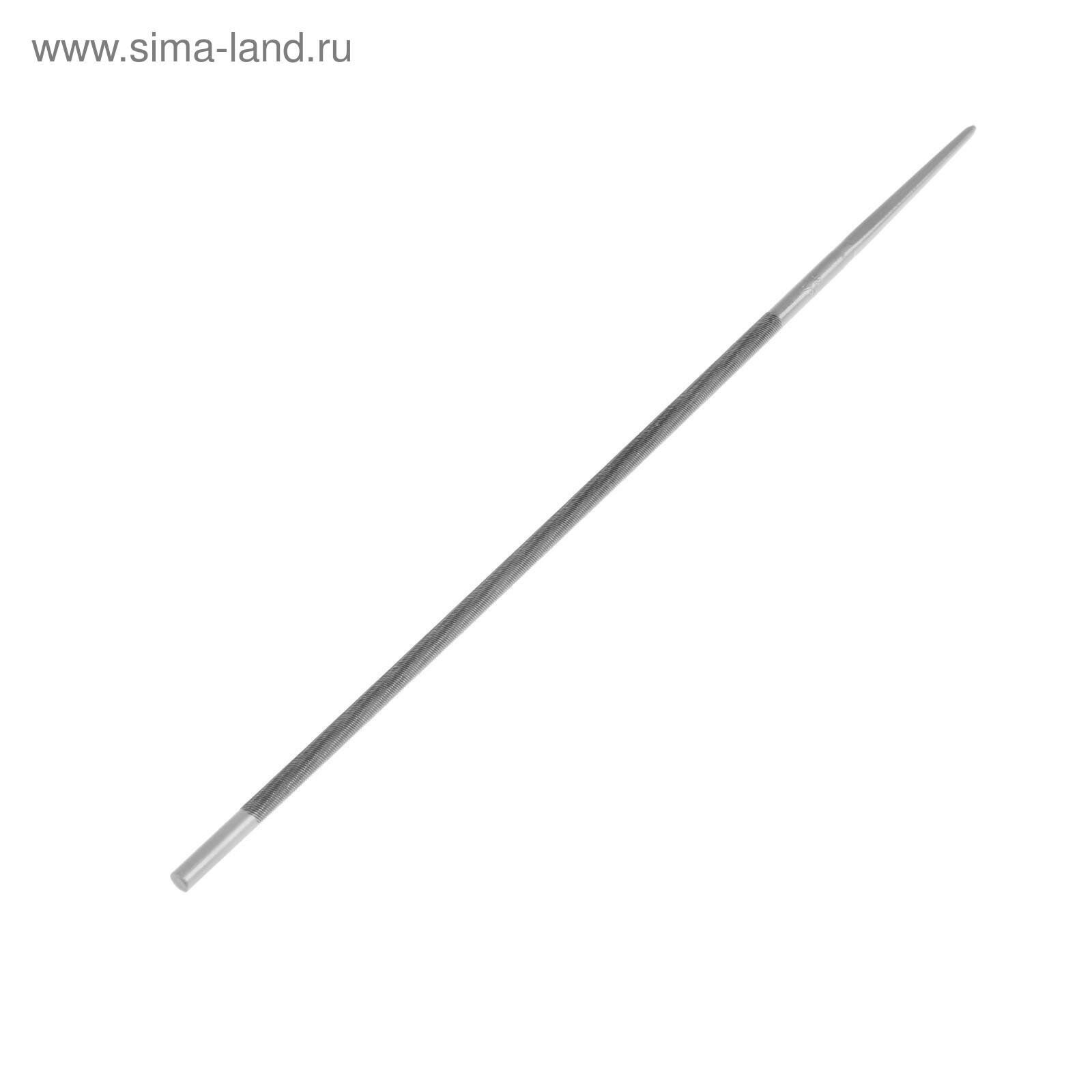 Напильник тундра, для заточки цепей шаг 0.325", круглый, сталь ШХ15, d=4.8 мм, №3, 200 мм (1шт.)