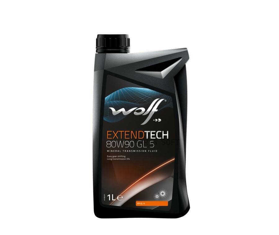 WOLF OIL 8304309 Масло трансмиссионное EXTENDTECH 80W90 GL 5 1L