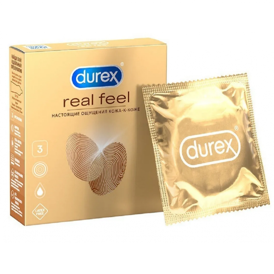 Durex Real Feel     3 .