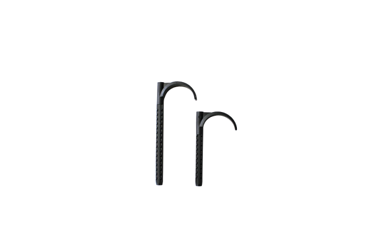 фото Крюк с дюбелем одинарный удлиненный (8-110 мм)