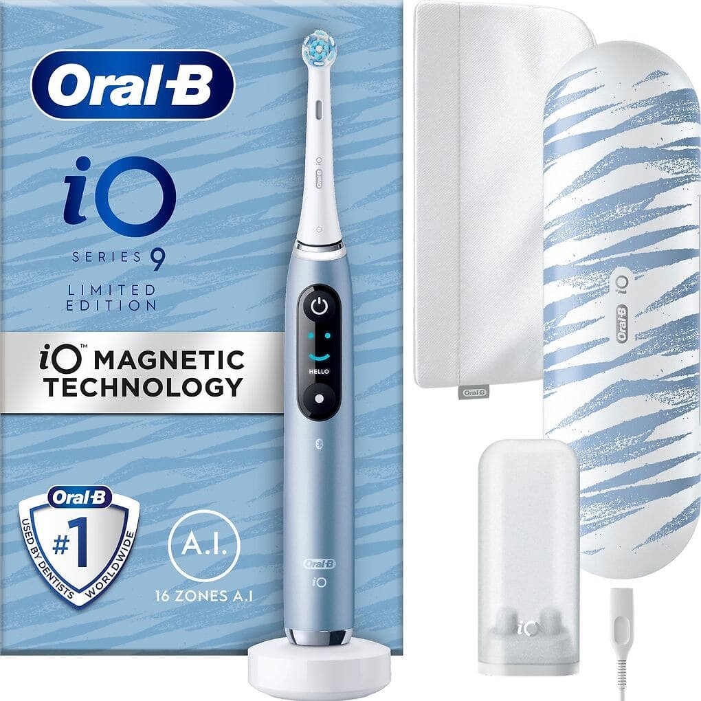 Электрическая зубная щетка Oral-B iO Series 9 Limited Edition, Аквамарин OBIOS9LIMAM