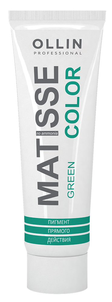 фото Пигмент прямого действия зеленый Matisse Color 100 мл Ollin