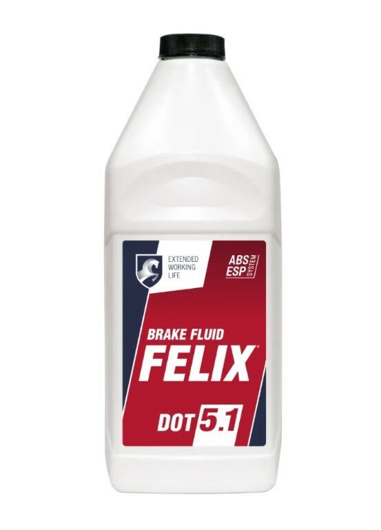 Жидкость тормозная FELIX DOT 5.1 (Тосол-Синтез) 0,5л