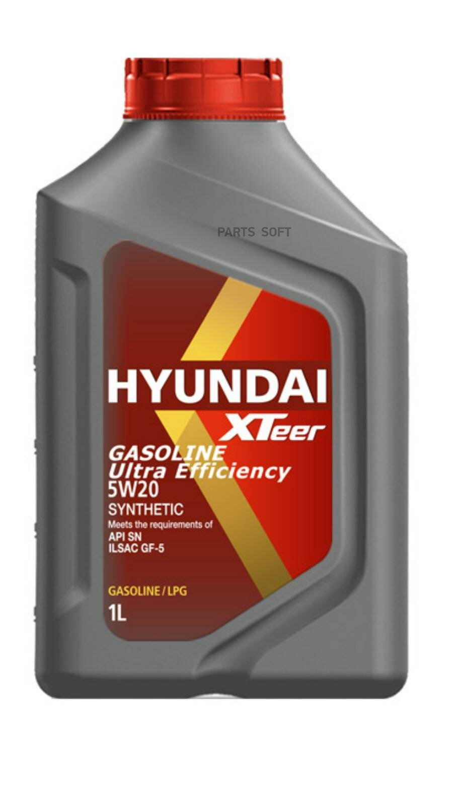 hyundai xteer gasoline ultra efficiency 5w20 (1l)_масло моторн.! синт.\ api sp, ilsac gf-5, gf-6