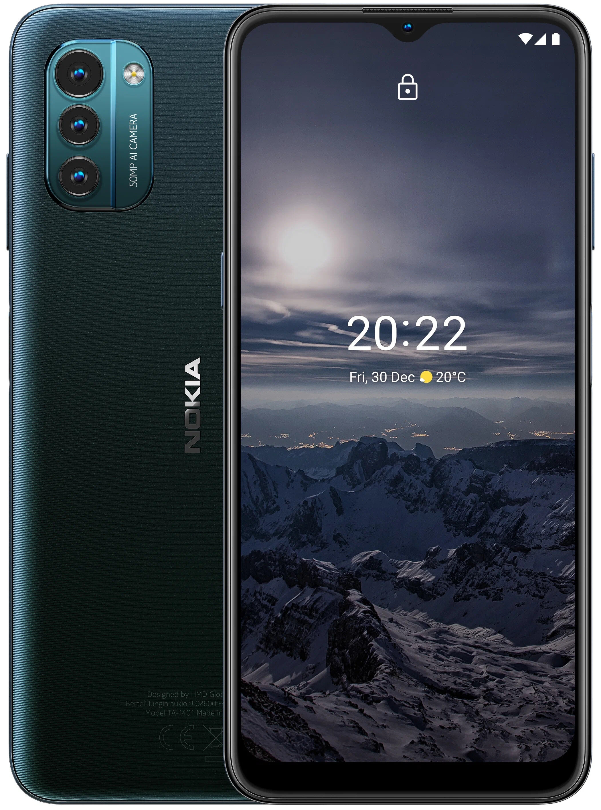 Смартфон Nokia G21 4/128 ГБ, скандинавский синий