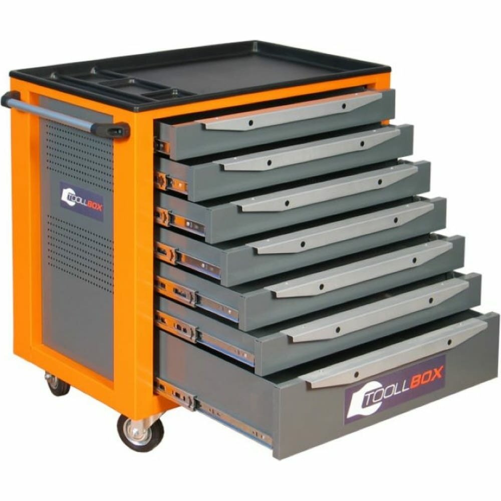 Инструментальная тележка Toollbox standart TBS-7 RAL 2008