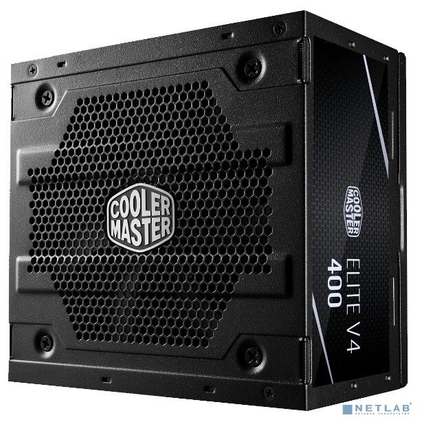 Cooler Master Блок питания Блок питания Cooler Master ATX 400W Elite V4 400W 80+ (24+4+4pin) 120mm fan 3xSATA RTL