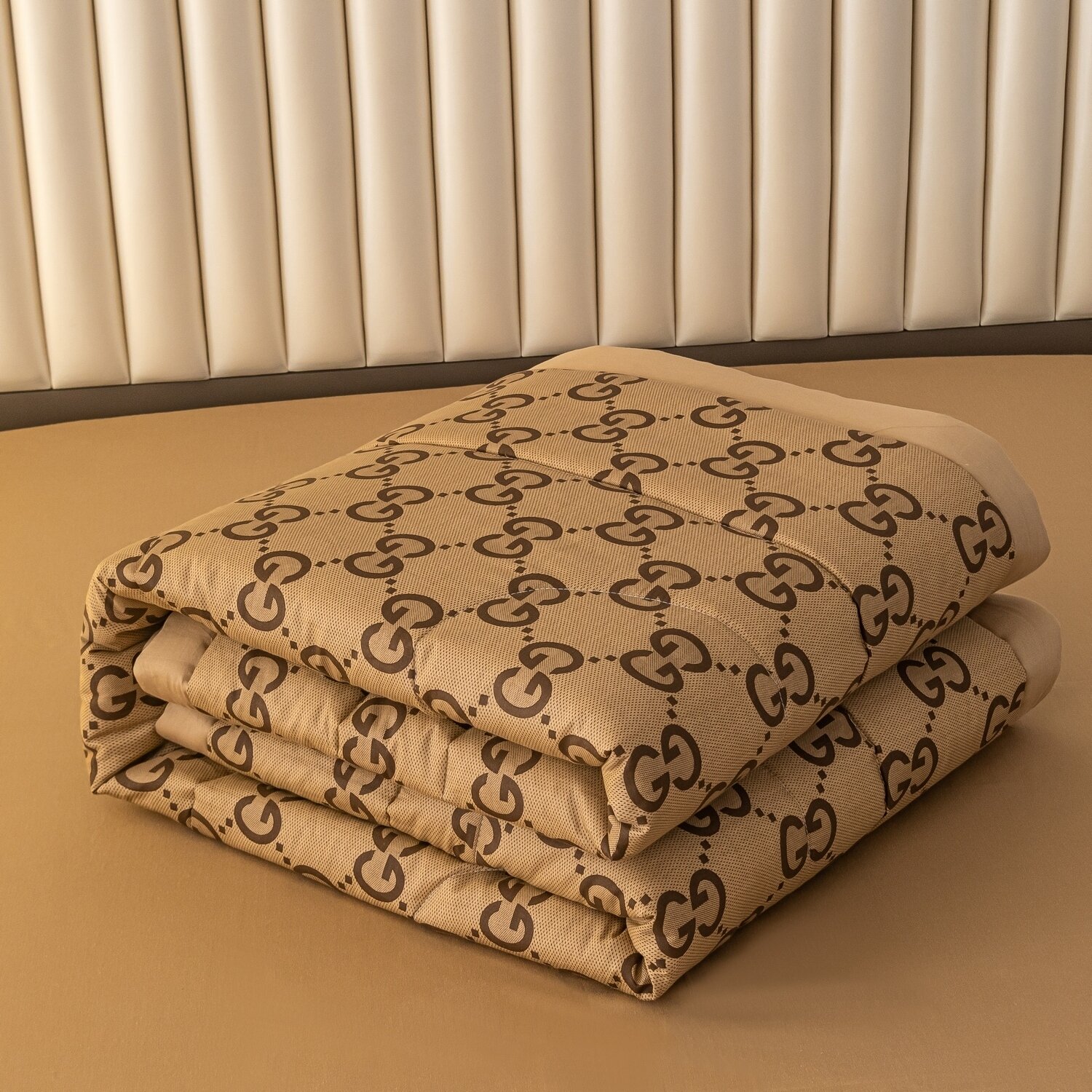 Комплект постельного белья Сатин с Одеялом 100% хлопок OB122, Евро, наволочки 50-70 2 шт - фотография № 2