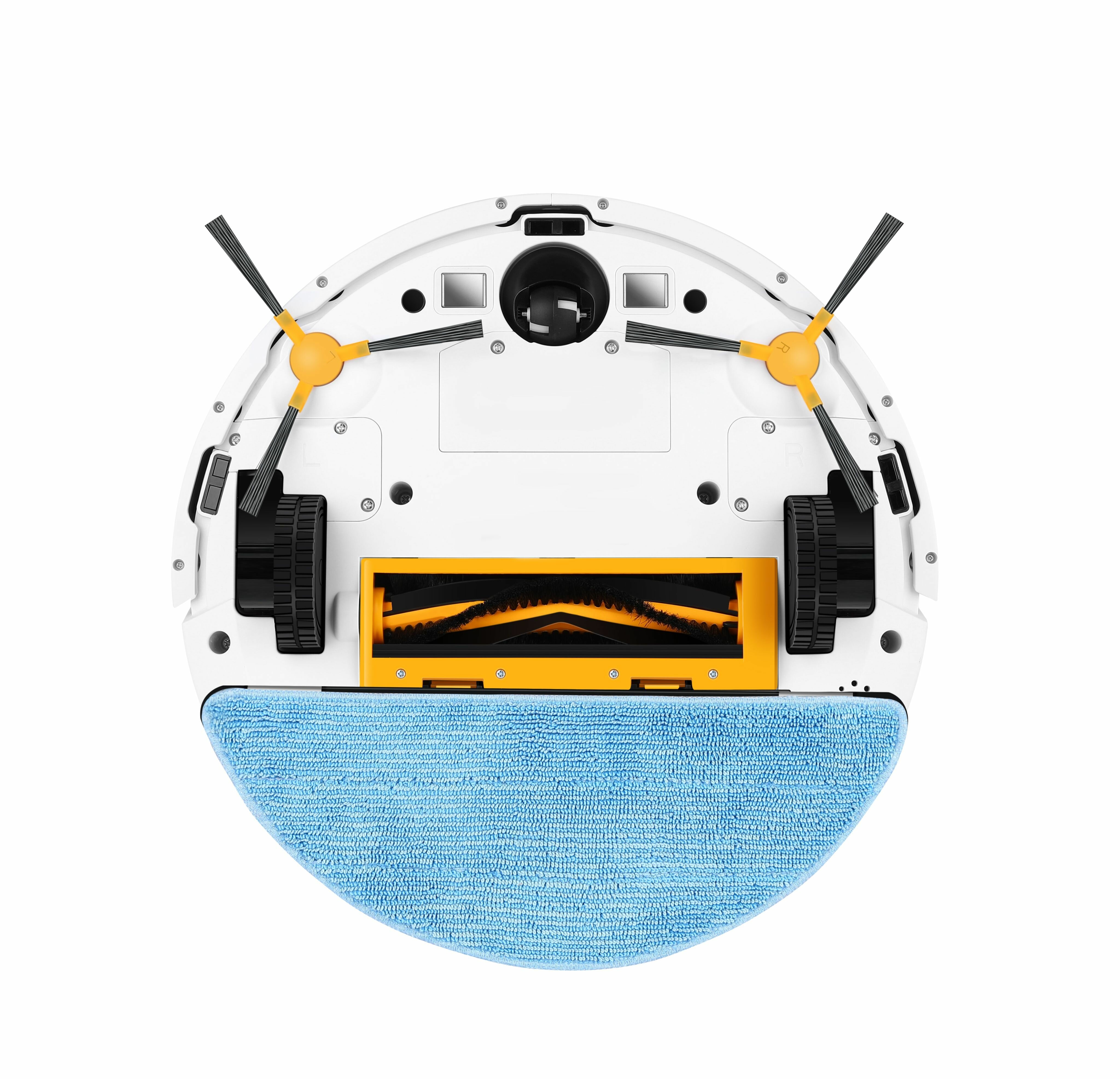 Робот-пылесос IRBIS Peach 0421, турбо щетка, сухая и влажная уборка, лазерная навигация - фотография № 3