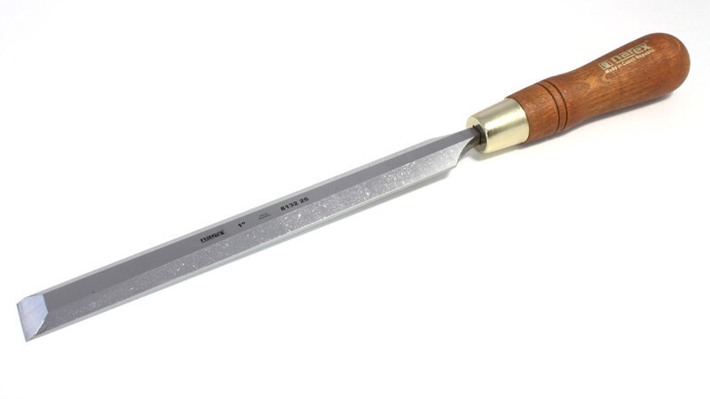 Удлиненная плоская стамеска Narex с ручкой WOOD LINE PLUS 25 мм 813225