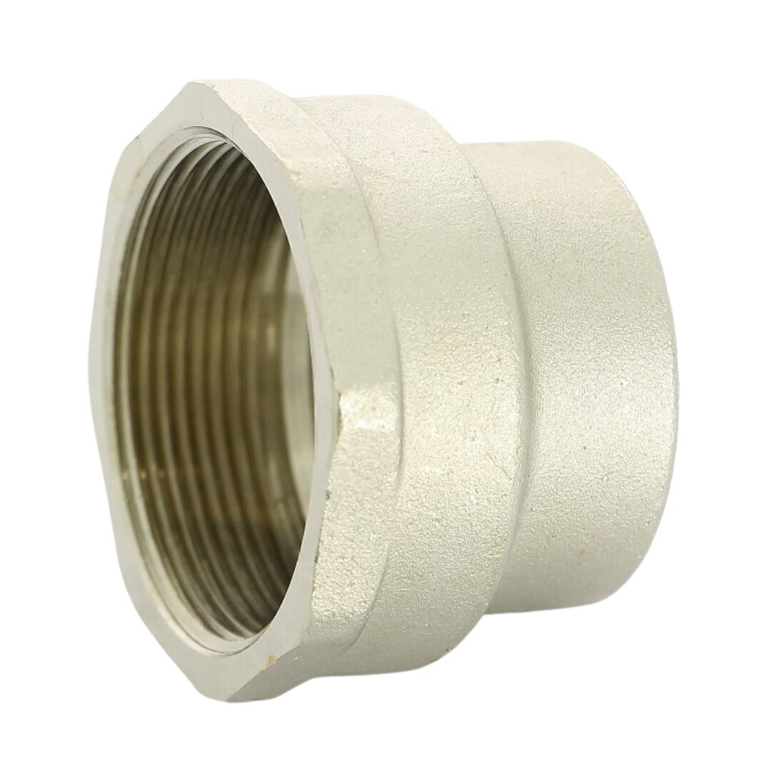 фото Муфта редукция 2" x 1"1/4 (ВР) никель UNI-FITT