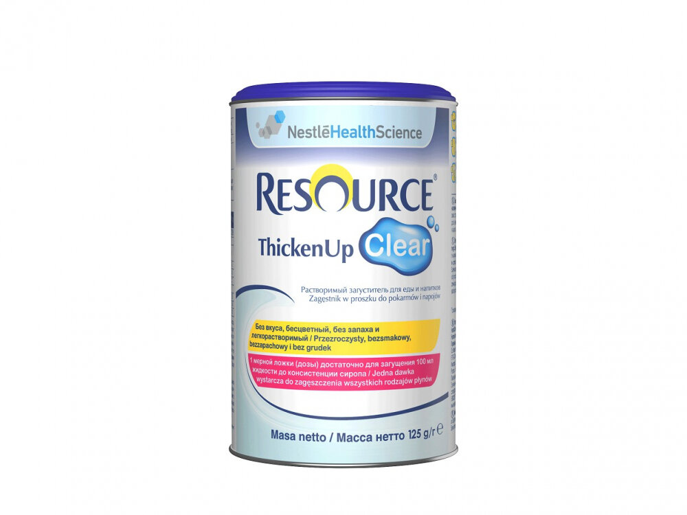 Сухая смесь Nestle Resource ThickenUp Clear, 125гр. Nestle Health Science - фото №1