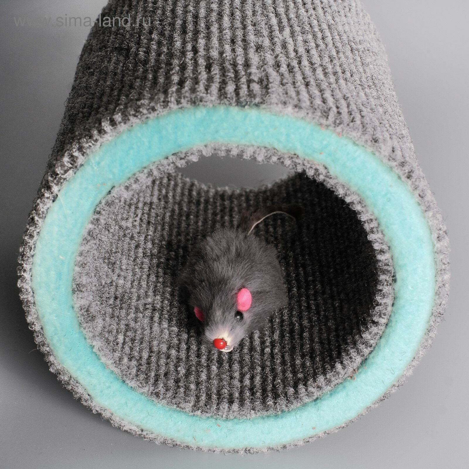 Игрушка-когтеточка "Кошки-мышки", ковролин, 16 х 9 см, микс цветов - фотография № 3
