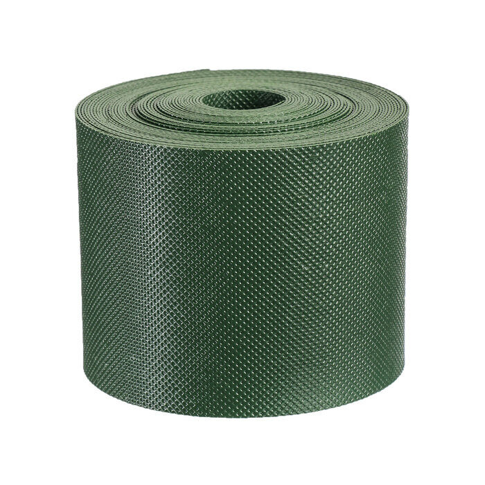 Лента бордюрная, 0.1 × 10 м, толщина 1.2 мм, пластиковая, зелёная, Greengo - фотография № 2