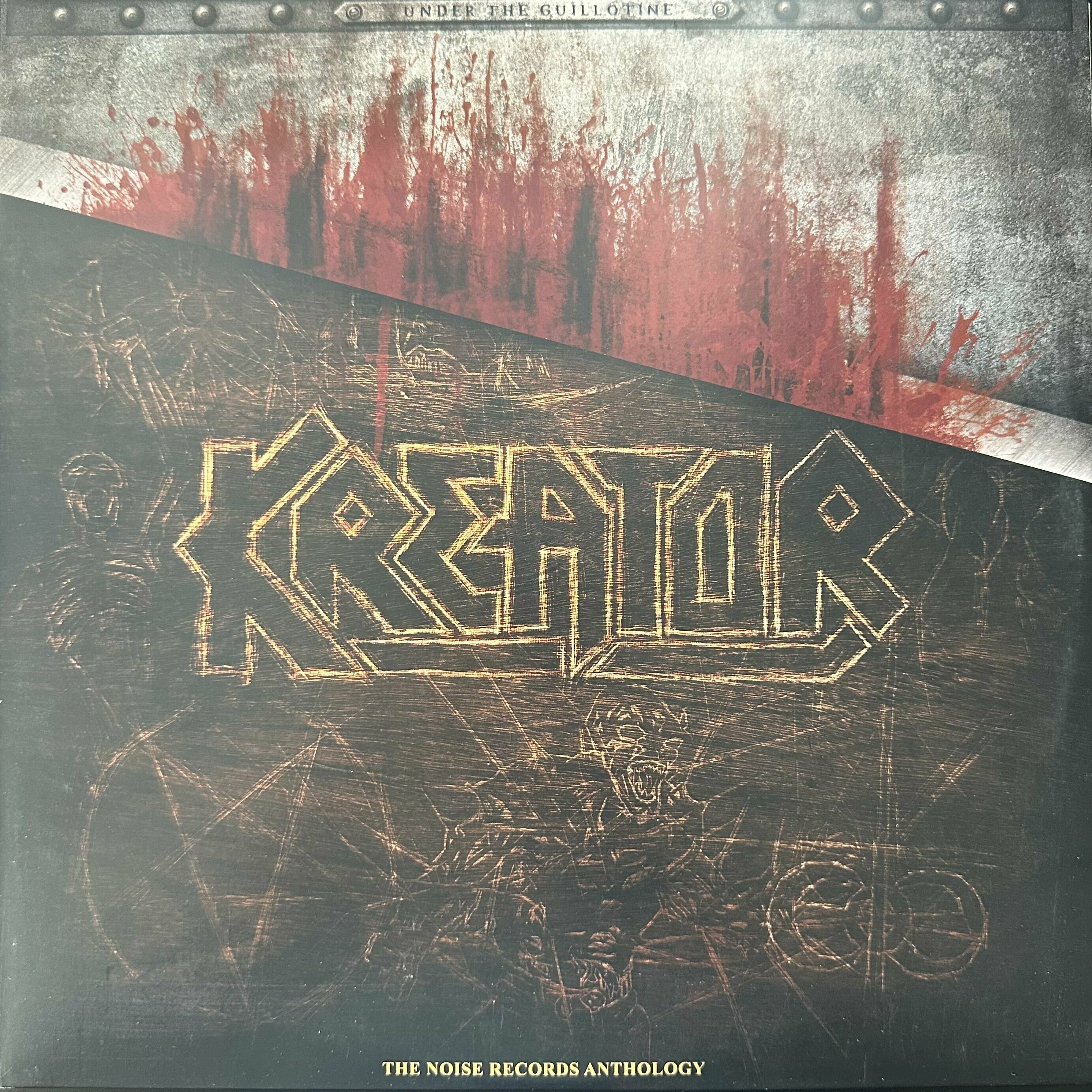 Виниловая пластинка Kreator Under The Guillotine - The Noise Records Anthology 2LP (Европа 2021г.)