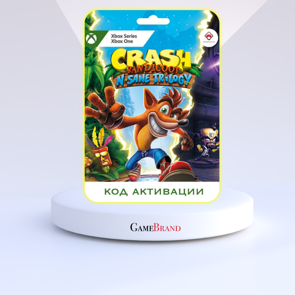 Xbox Игра Crash Bandicoot N. Sane Trilogy Xbox (Цифровая версия регион активации - Аргентина)