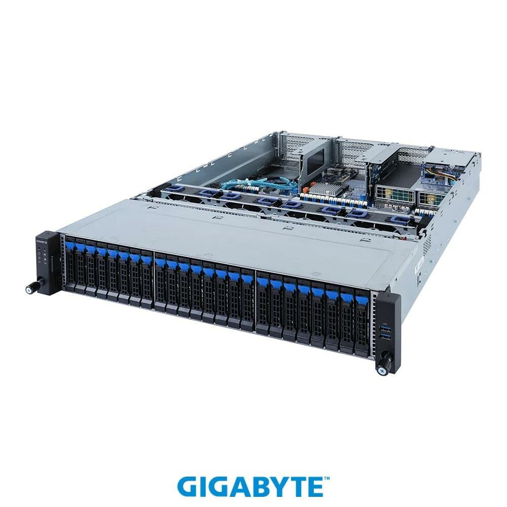 GigaByte Серверная платформа 2U R282-2O0 GIGABYTE