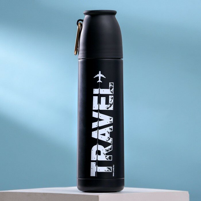 MODE FORREST Термос с карабином "Travel", 500 мл