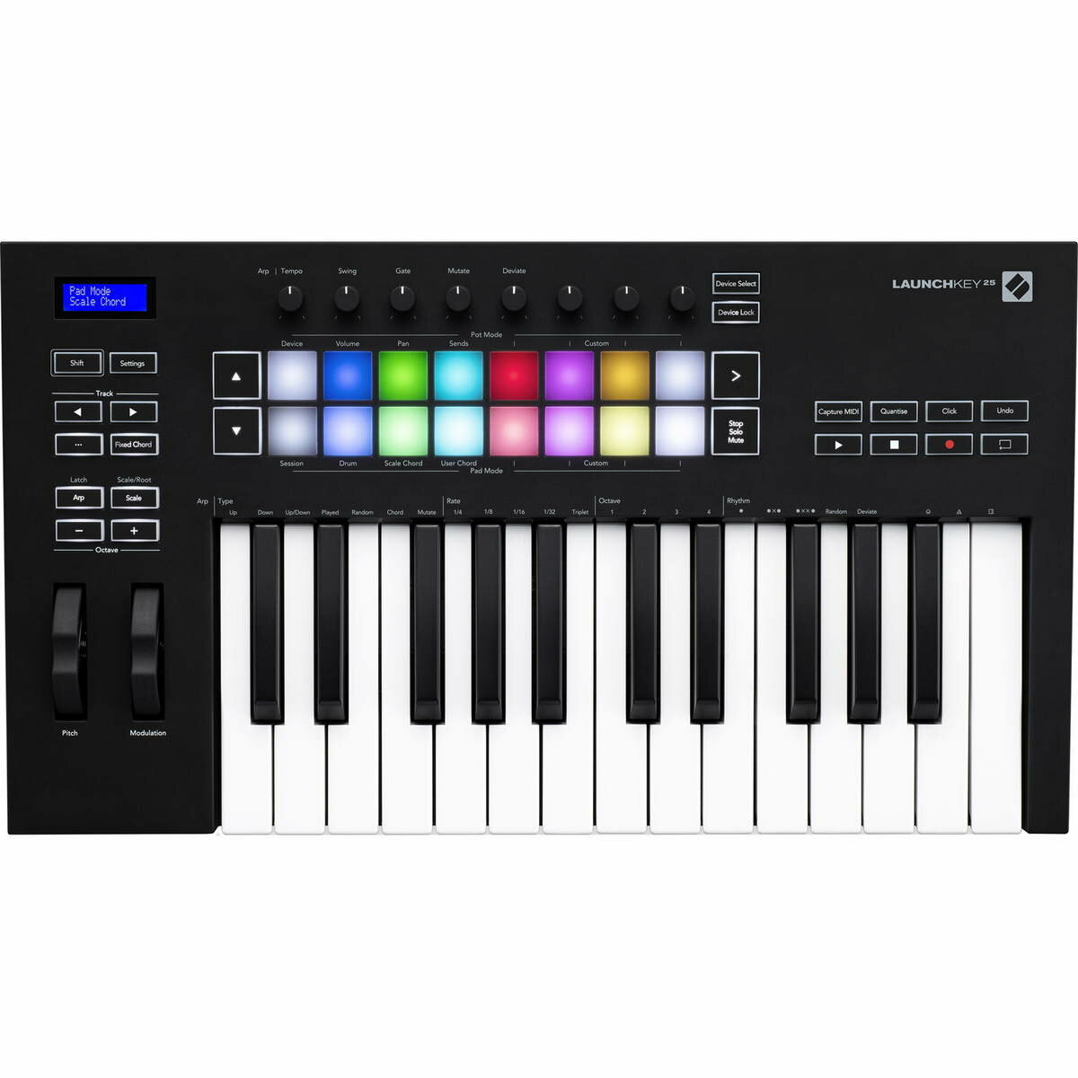 MIDI-клавиатура Novation Launchkey 25 MK3