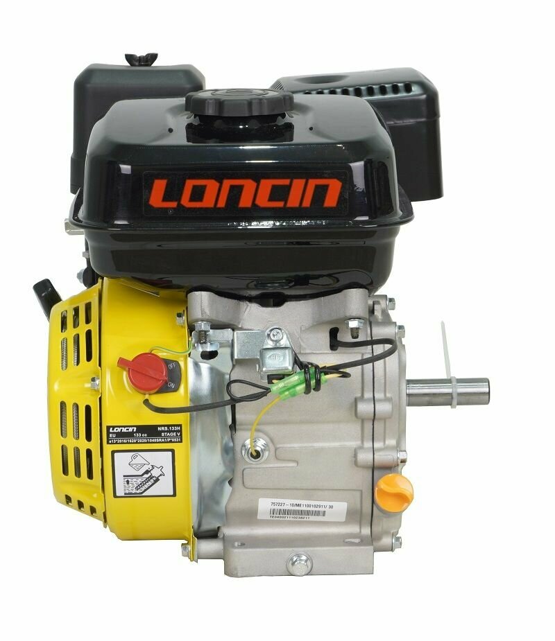 Двигатель для садовой техники Loncin H135 (R type) D19 - фотография № 2